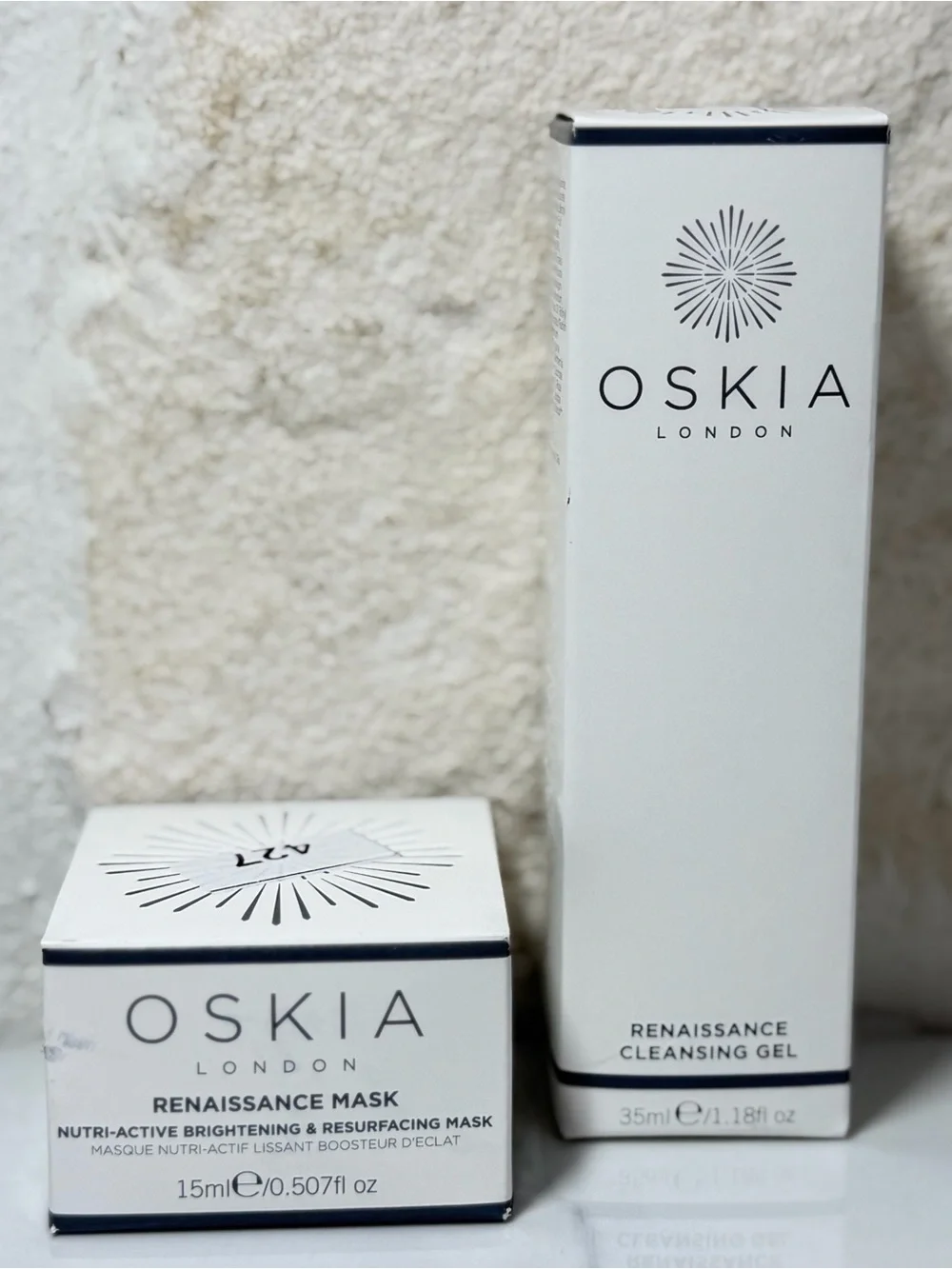 Renaissance Cleansing Gel & Mask Set — White